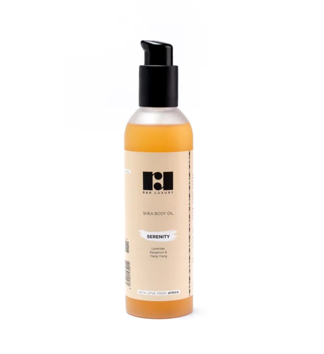 r&r luxury shea body oil