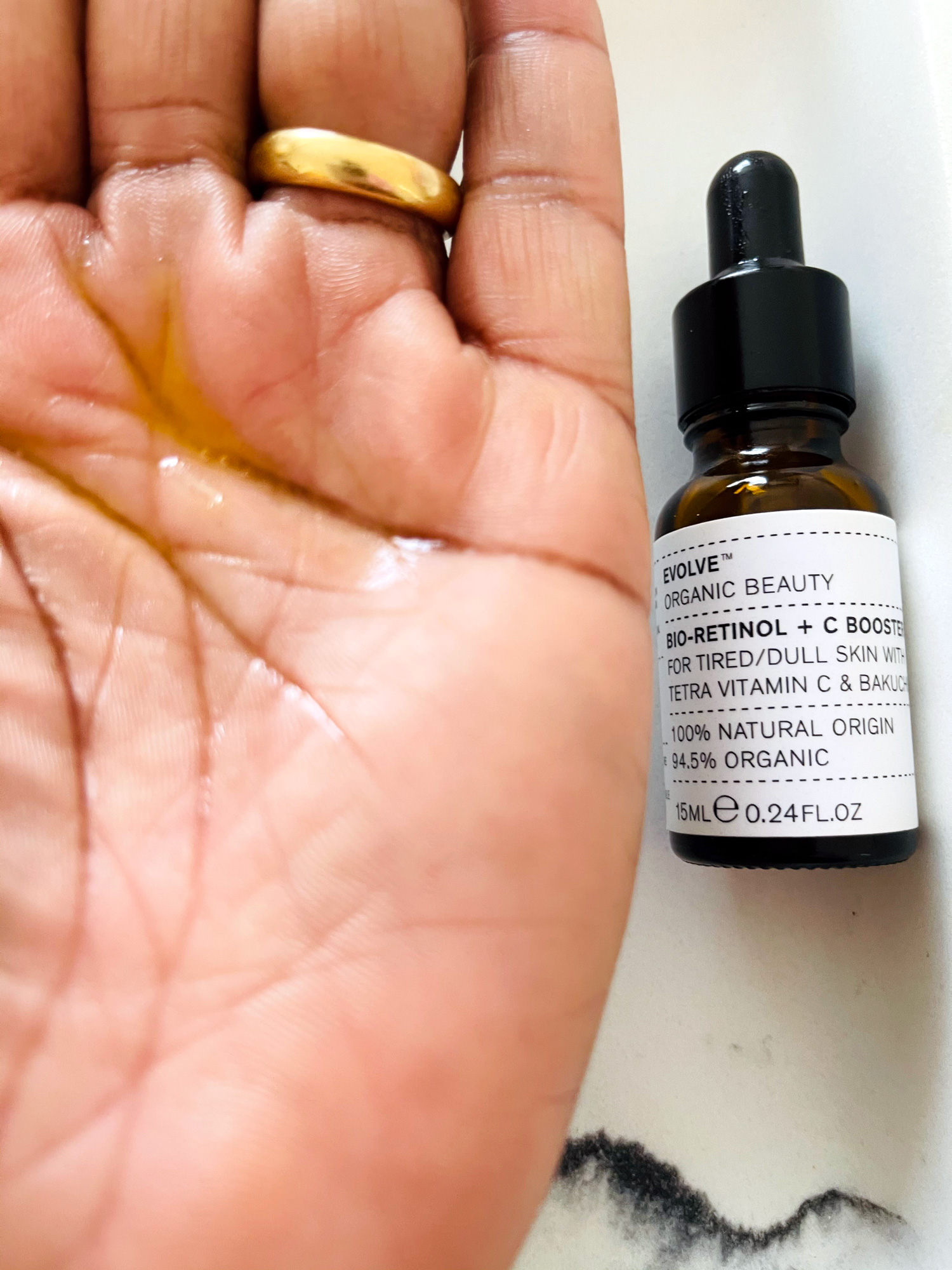 evolve beauty bio retinol and vitamn c