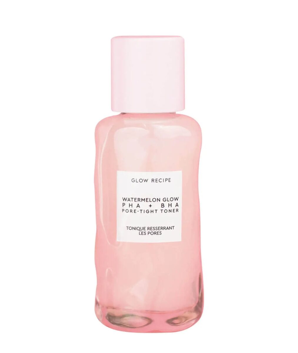 glow recipe watermelon glow PHA BHA pore tight toner