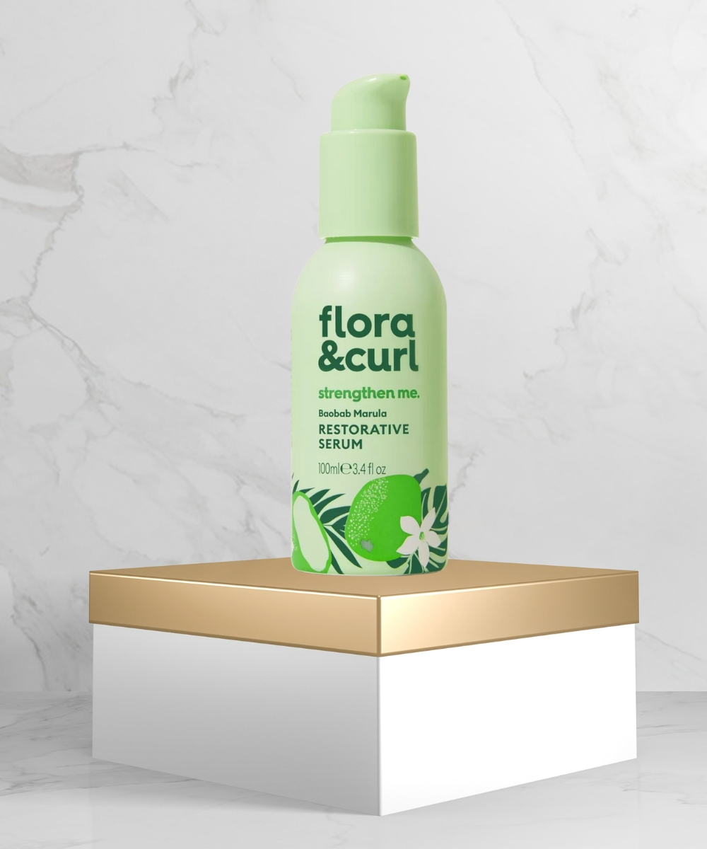 Flora and Curl Baobab Marula Restorative Serum