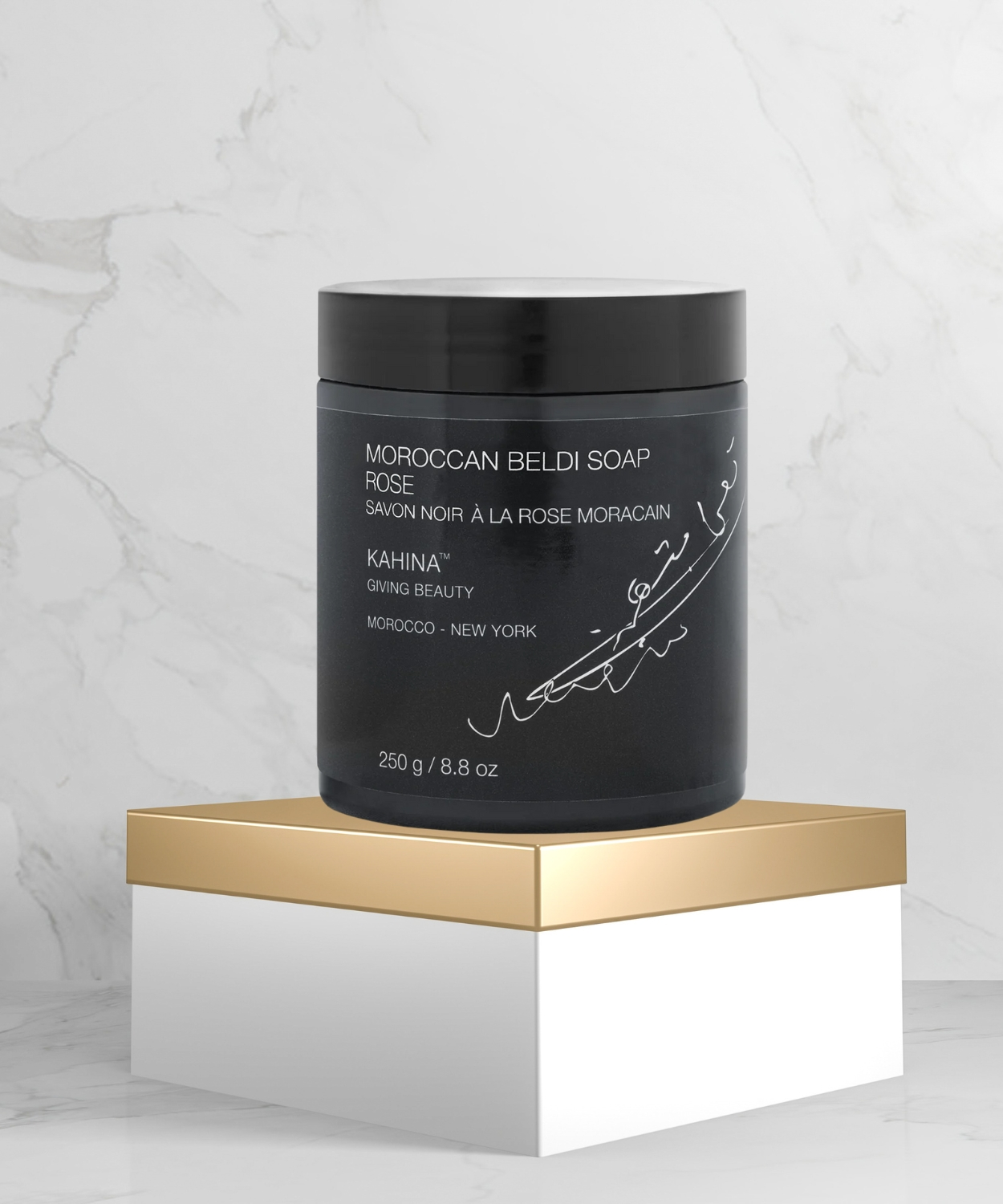 kahina Moroccan Rose Beldi Soap