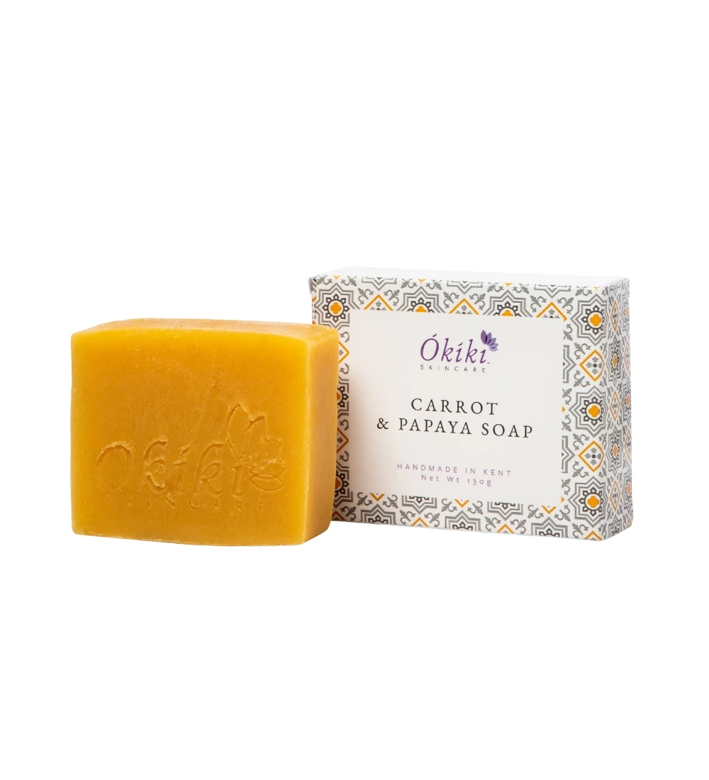 Okiki – Carrot & Papaya Soap