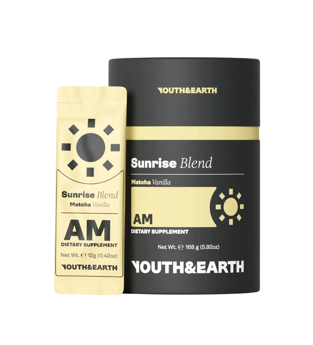 youth and earth sunrise blend matcha