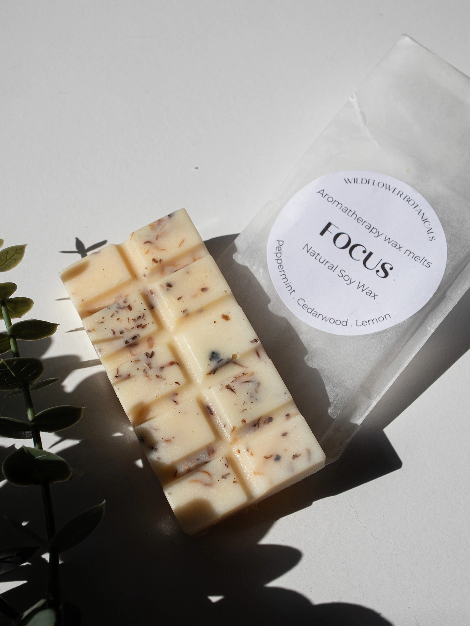 wildflower botanicals focus wax melt