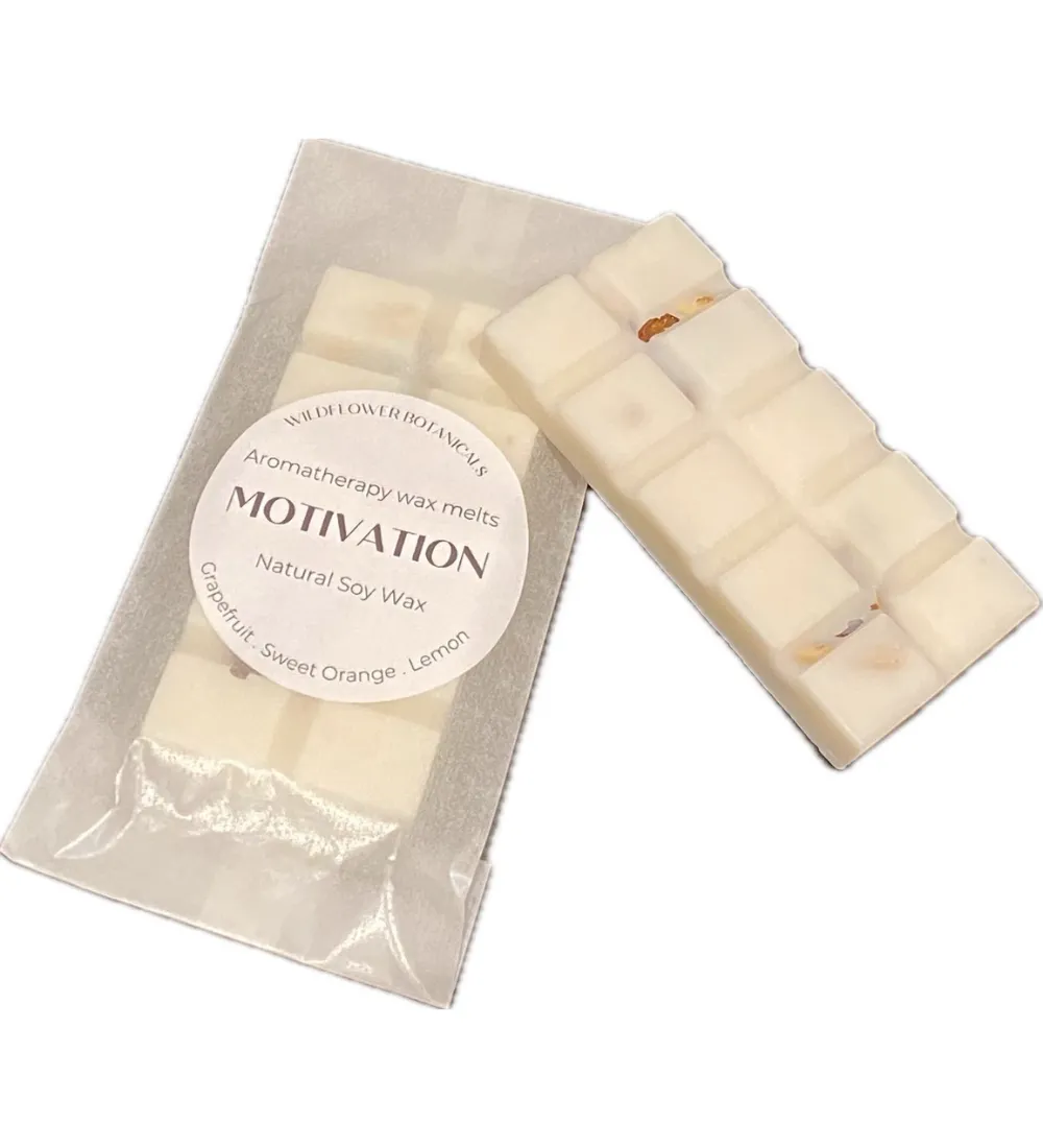 wildflower botanicals motivation wax melt